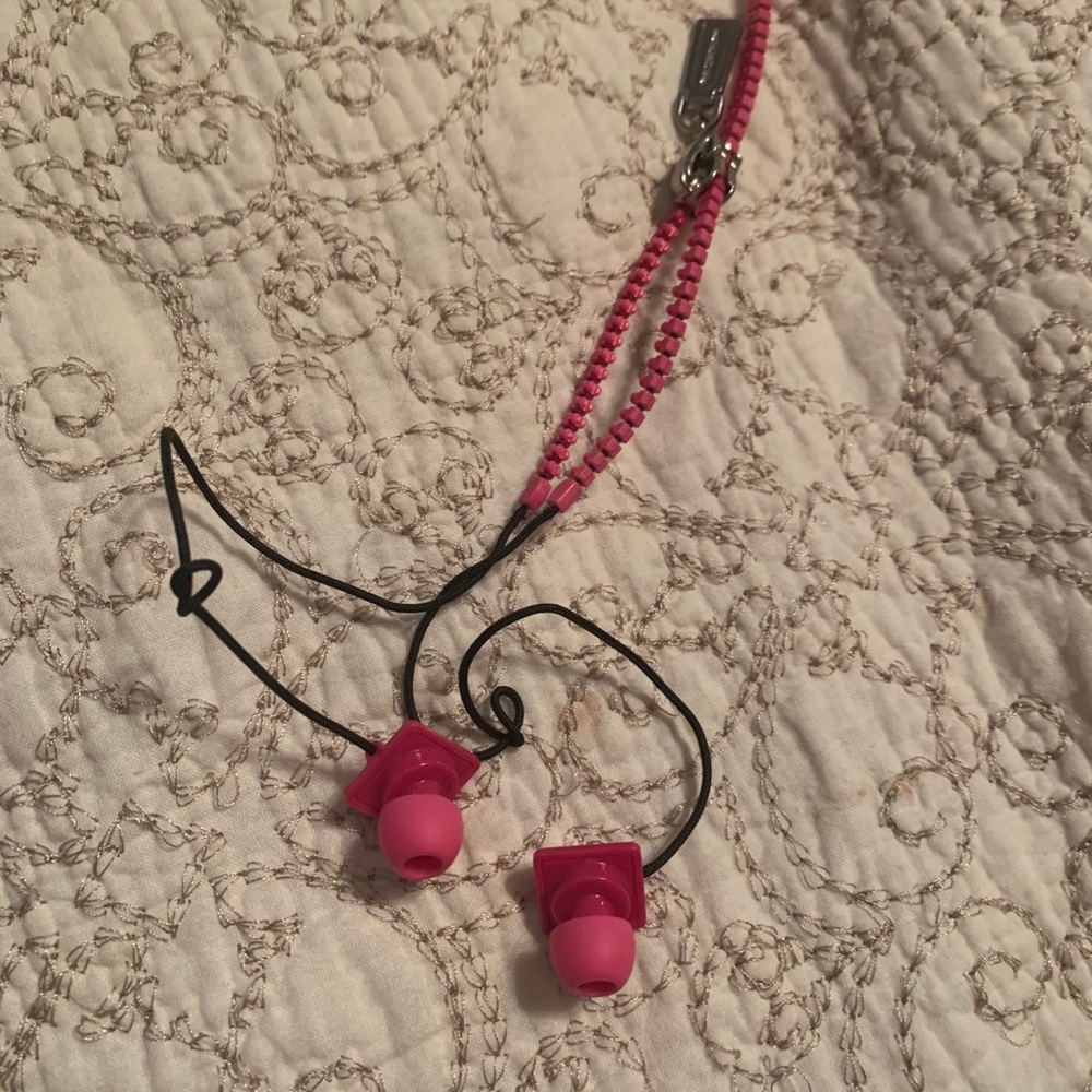 Rebecca minkoff zipper earphones